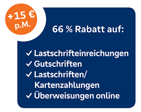 Geschäftskonto: Buchungs-Paket 66 Geschäftskonto: Buchungs-Paket 66